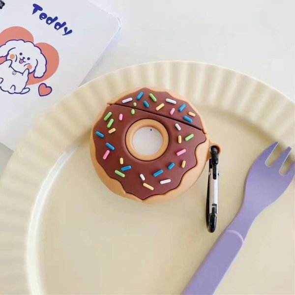 AirPods (1/2) Deksel Silikon 3D Donut