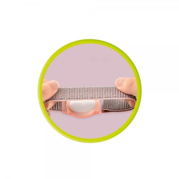 AirTag Armbånd Nylon Rød