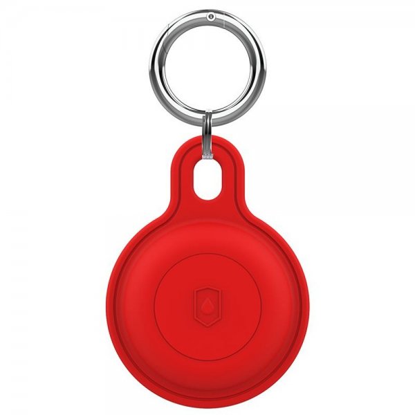 AirTag Holder Keychain Outdoor Rød