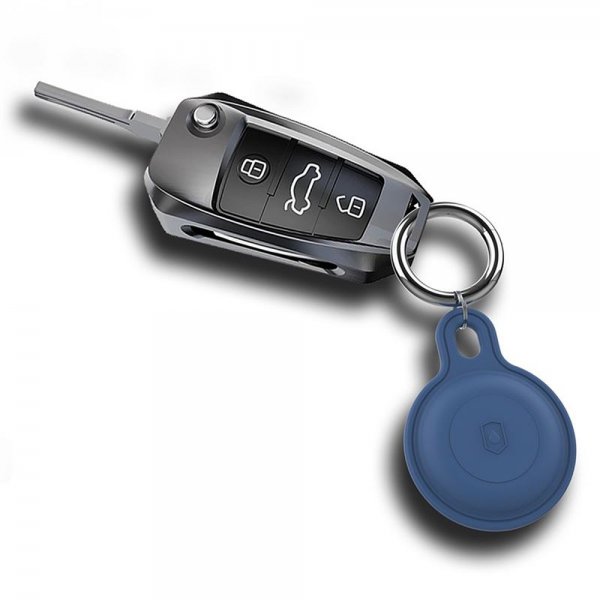 AirTag Holder Keychain Outdoor Rød