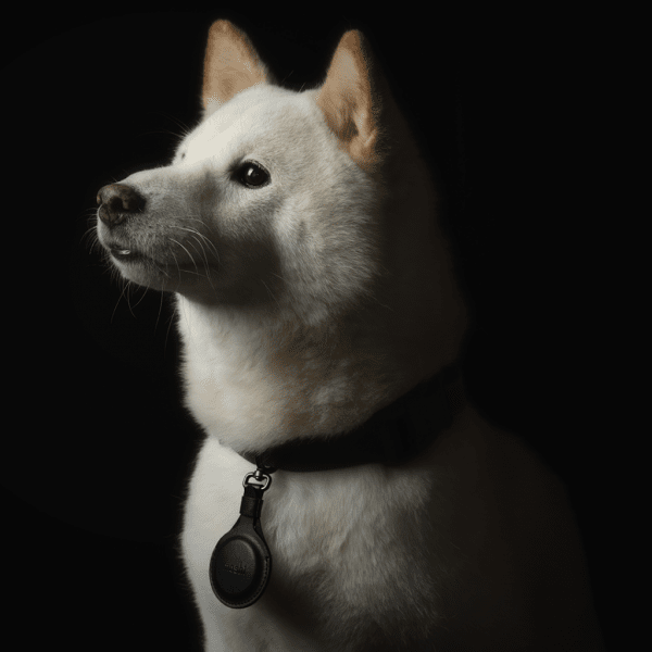 AirTag Holder PU-Leather Svart