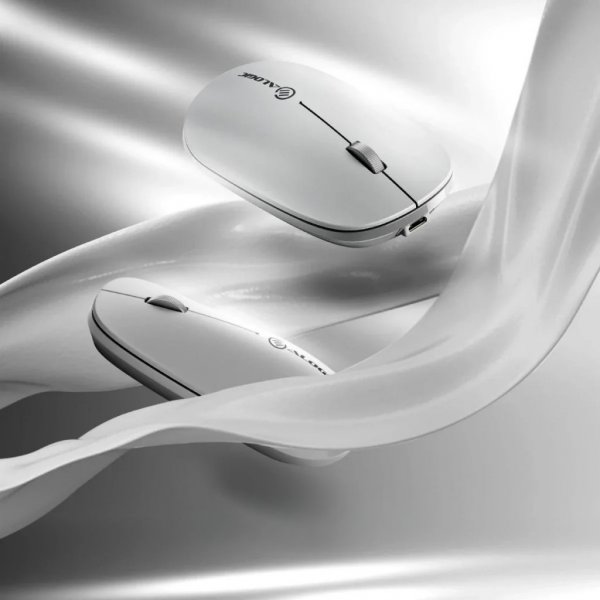 Trådløs Mus Echelon Bluetooth USB-C Rechargeable 4 Keys Hvit