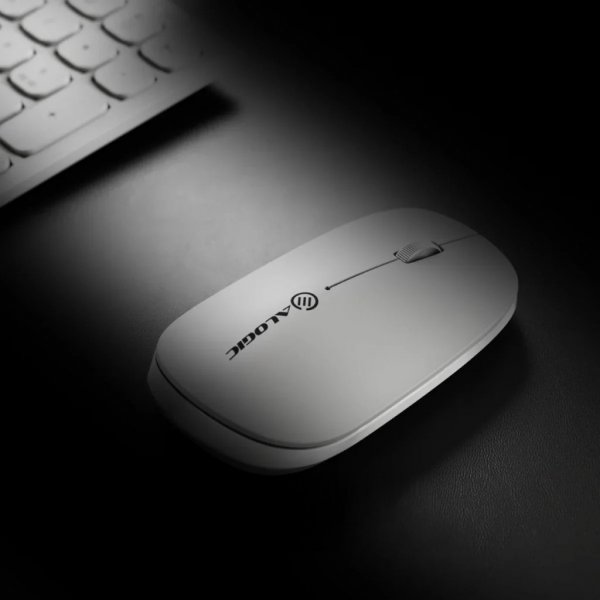 Trådløs Mus Echelon Bluetooth USB-C Rechargeable 4 Keys Hvit