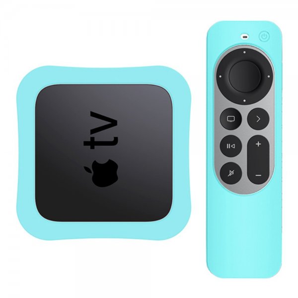 Apple TV 4K 2021/Apple TV Remote (gen 2) Deksel Silikon Grønn