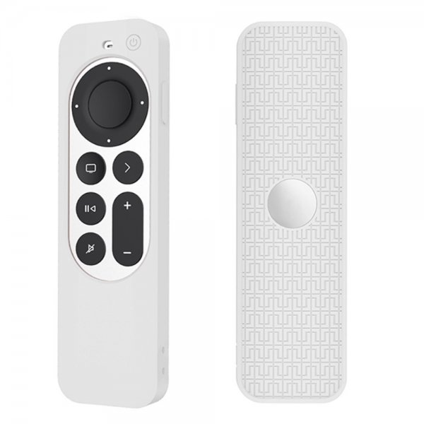Apple TV Remote (gen 2) Deksel Silikon Hvit