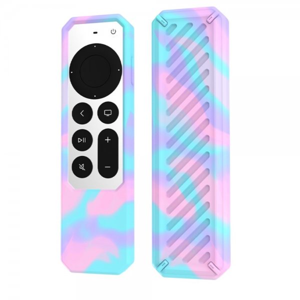 Apple TV Remote (gen 2) Deksel Tie Dye Blå