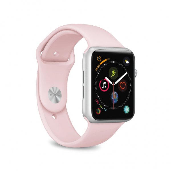Apple Watch 38/40/41mm Armbånd ICON Silicone Band Rose