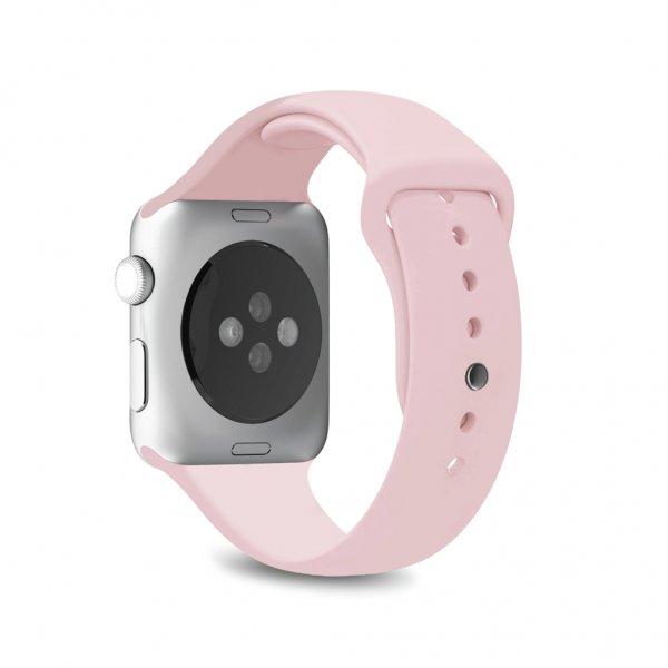 Apple Watch 38/40/41/42mm Armbånd ICON Silicone Band Rose
