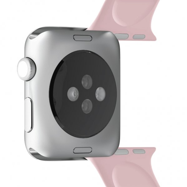 Apple Watch 38/40/41/42mm Armbånd ICON Silicone Band Rose