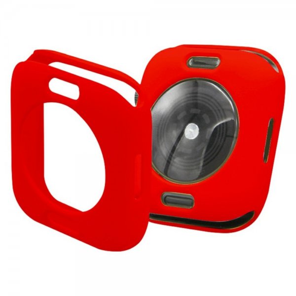Apple Watch 41mm Deksel TPU Rød