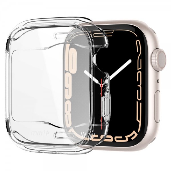 Apple Watch 41mm Deksel Ultra Hybrid Crystal Clear