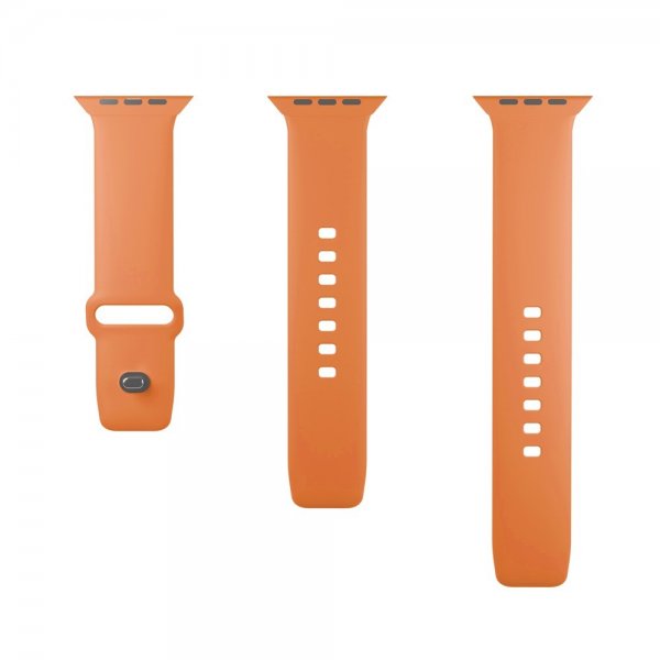 Apple Watch 44/45/46mm/Apple Watch Ultra Armbånd ICON Silicone Band Apricot