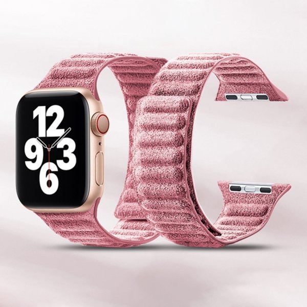 Apple Watch 44/45/46/Apple Watch Ultra Armbånd Semsking Rosa