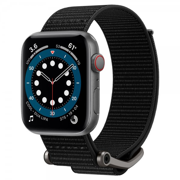 Apple Watch 42/44/45mm/Apple Watch Ultra Armbånd DuraPro Flex Svart