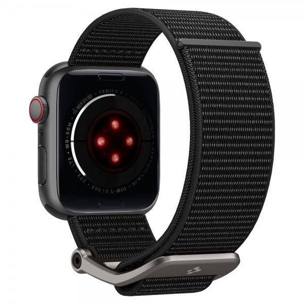 Apple Watch 44/45/46mm/Ultra 49mm Armbånd DuraPro Flex Svart