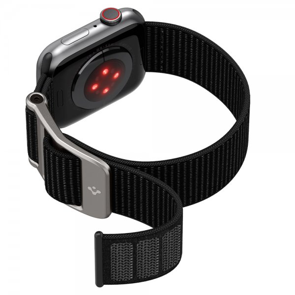 Apple Watch 44/45/46mm/Ultra 49mm Armbånd DuraPro Flex Svart