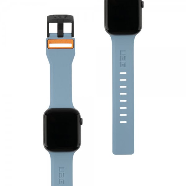 Apple Watch 42/44mm Armbånd Civilian Strap Slate/Oransje
