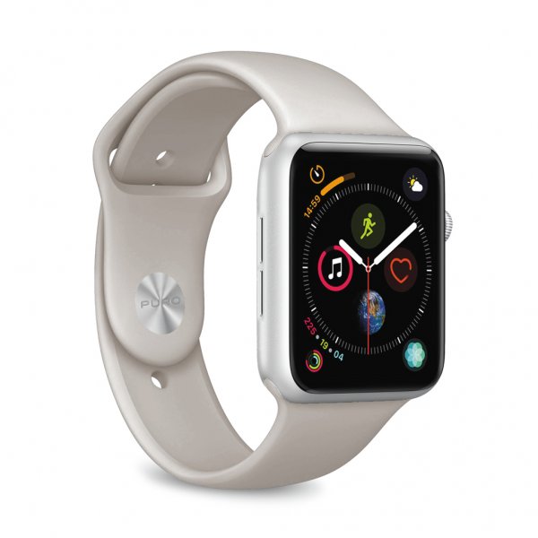 Apple Watch 42/44/45mm/Apple Watch Ultra Armbånd Icon LjusGrå