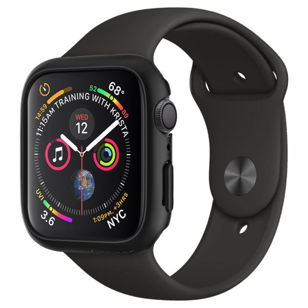 Apple Watch 44mm Deksel Thin Fit Svart
