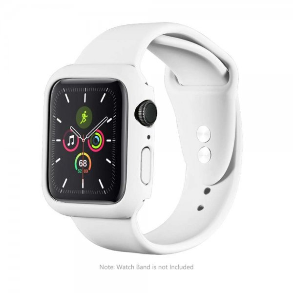 Apple Watch 45mm Skal med Skärmskydd Vit