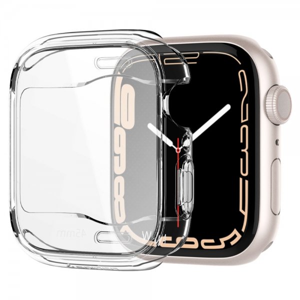 Apple Watch 45mm Deksel Ultra Hybrid Crystal Clear