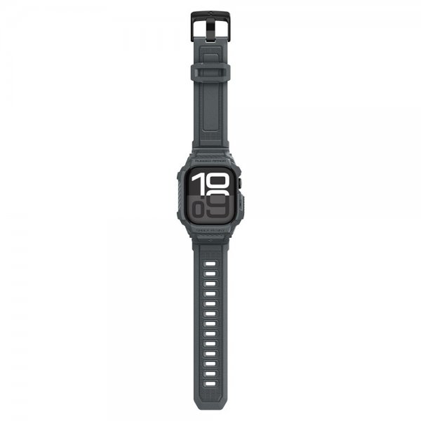 Apple Watch 46mm (Series 10/11) Armbånd Rugged Armor Pro 2 Dark Gray