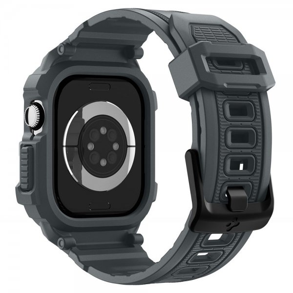 Apple Watch 46mm (Series 10/11) Armbånd Rugged Armor Pro 2 Dark Gray