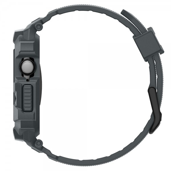 Apple Watch 46mm (Series 10/11) Armbånd Rugged Armor Pro 2 Dark Gray