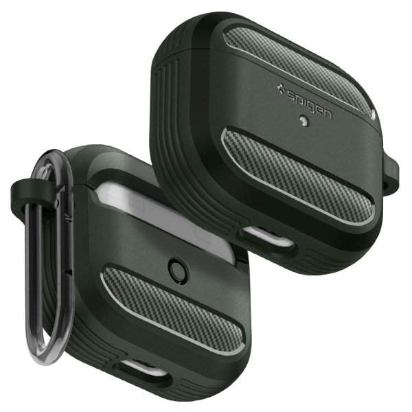 AirPods 3 Deksel Rugged Armor Military Green