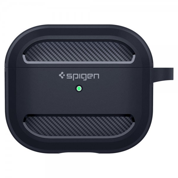 AirPods 3 Deksel Rugged Armor Charcoal Gray