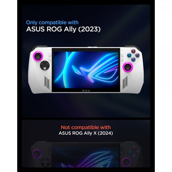 ASUS ROG Ally 2023 Deksel Rugged Armor Svart