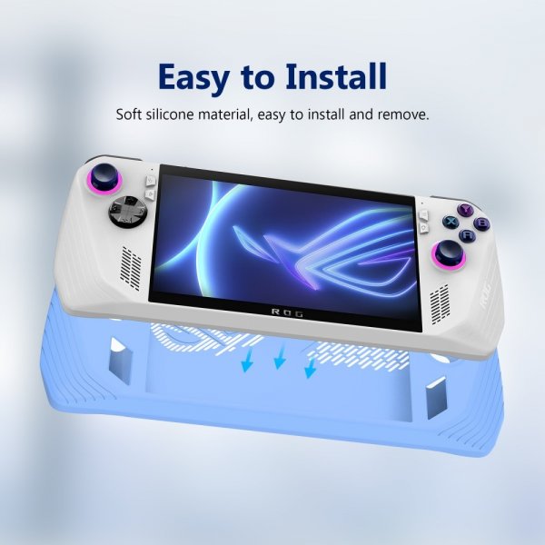ASUS ROG Ally Silikondeksel Lyseblå