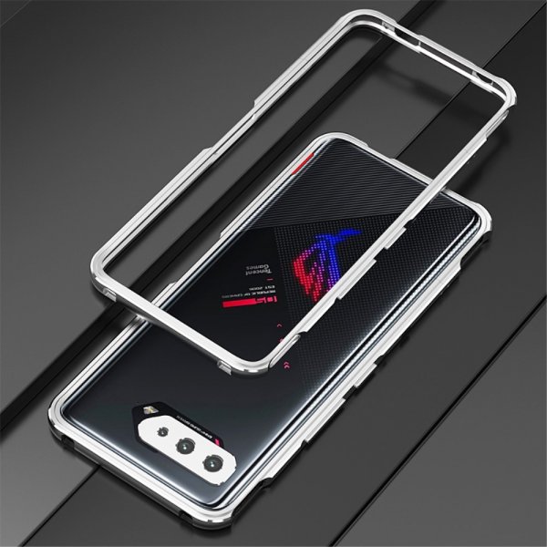 Asus ROG Phone 5 Deksel Bumper Case Sølv