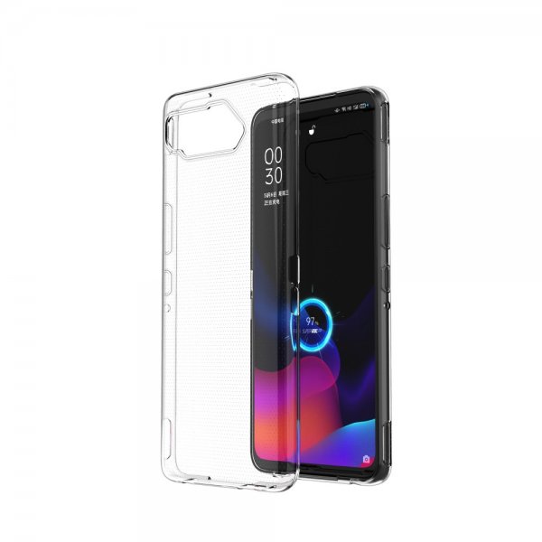 Asus ROG Phone 5 Deksel TPU Transparent Klar