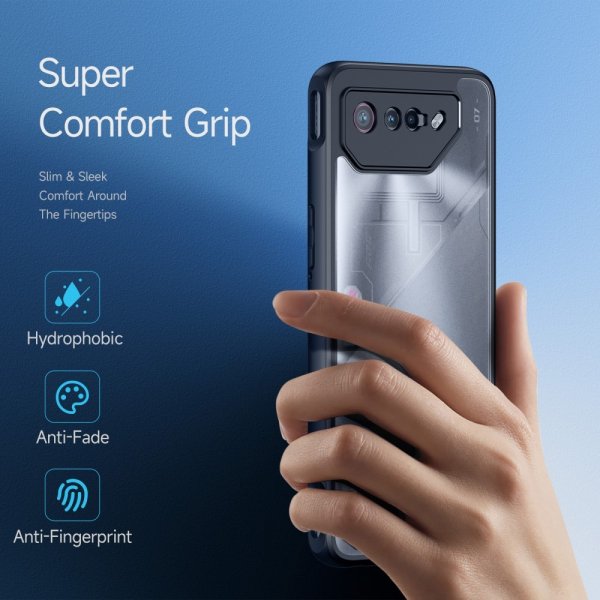 Asus ROG Phone 7 Deksel Aimo Series Svart