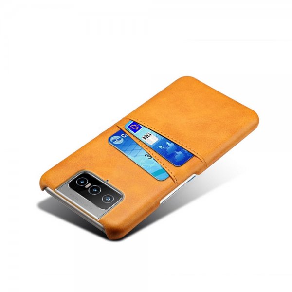 Asus Zenfone 8 Flip Deksel To Kortlommer Oransje