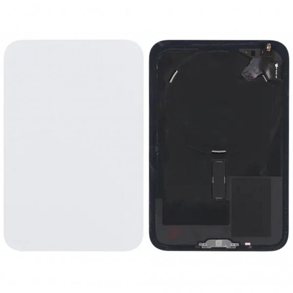 Baksideglass original til iPhone 17 Pro Max - Silver