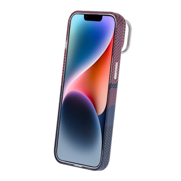 iPhone 13/iPhone 14 Deksel Sammenleggbart Stativ MagSafe Rød