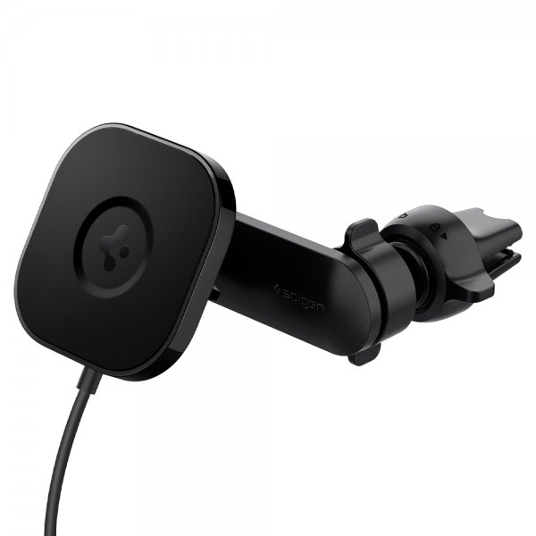 Mobilholder til bil OneTap Magnetic Car Mount Air Vent Wireless Charging Svart