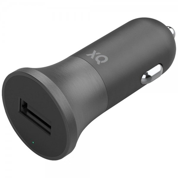 Mobillader til bil med Lightning-kabel 1m 12W Svart