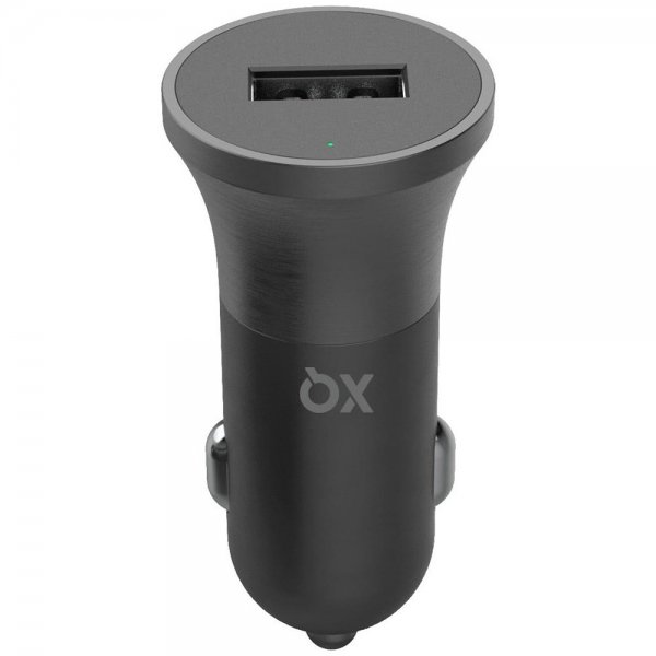 Mobillader til bil med Lightning-kabel 1m 12W Svart