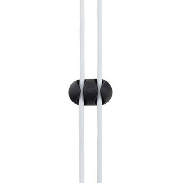 CableDrop XL Ledningsholder Svart