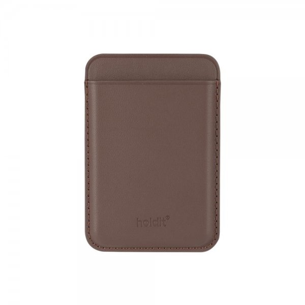 Card Holder Magnet MagSafe Dark Brown