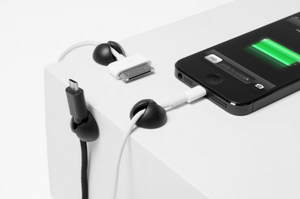 CableDrop Mini Ledningsholder 9-pakning