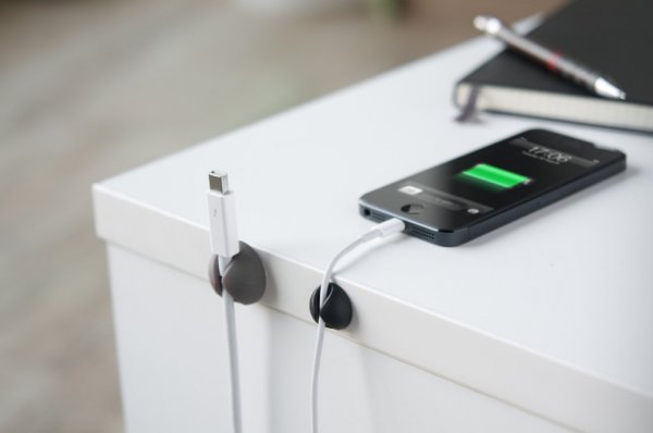 CableDrop Mini Ledningsholder 9-pakning