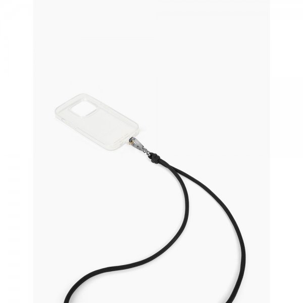 Cord Phone Strap Coal Black