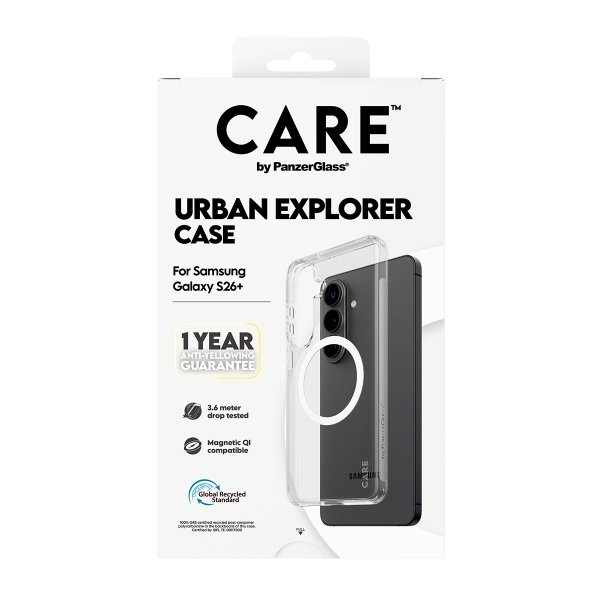 Samsung Galaxy S26 Plus Deksel Urban Explorer MagSafe Transparent