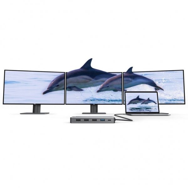 DV3 Universal Triple Display Docking Station