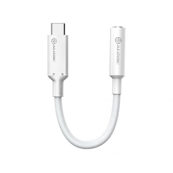 Elements PRO 10cm USB-C to 3.5mm Audio Adapter White