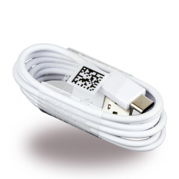 Data- och LaddningsKabel USB Type-C 1.5m Hvit